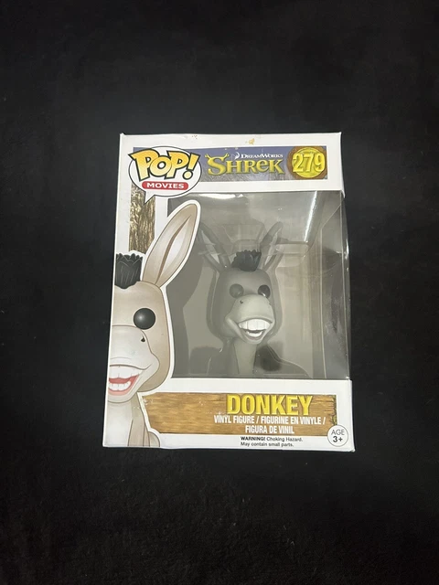 FUNKO POP! Movies #279 DONKEY Shrek Vaulted