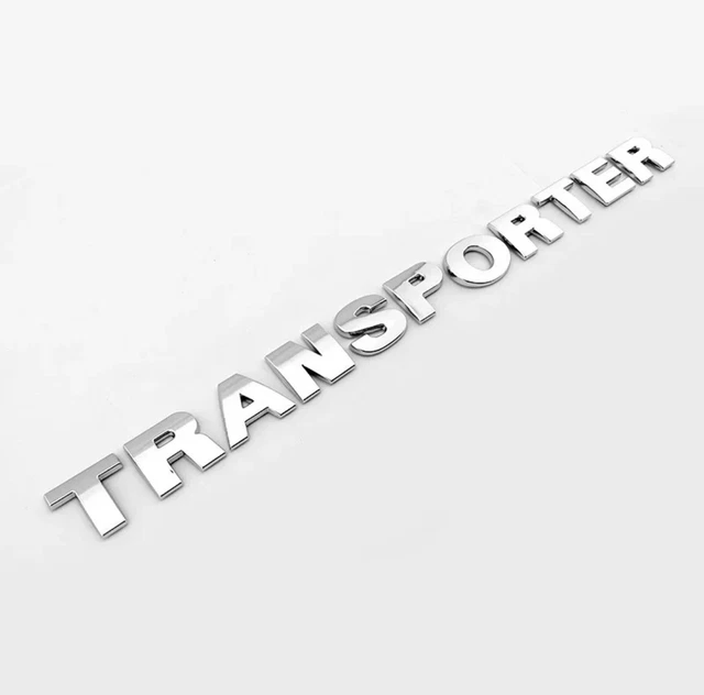 Chrome Silver 'T5' Letter Badge Emblem For Volvo - Rear Boot Tailgate Decal