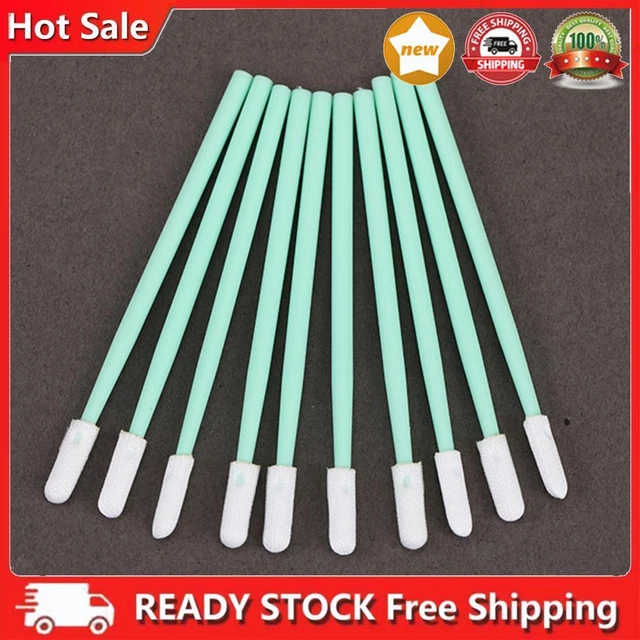 100pcs/Bag Nonwoven Cotton Swab for Clean Focus Lens Protective Windows