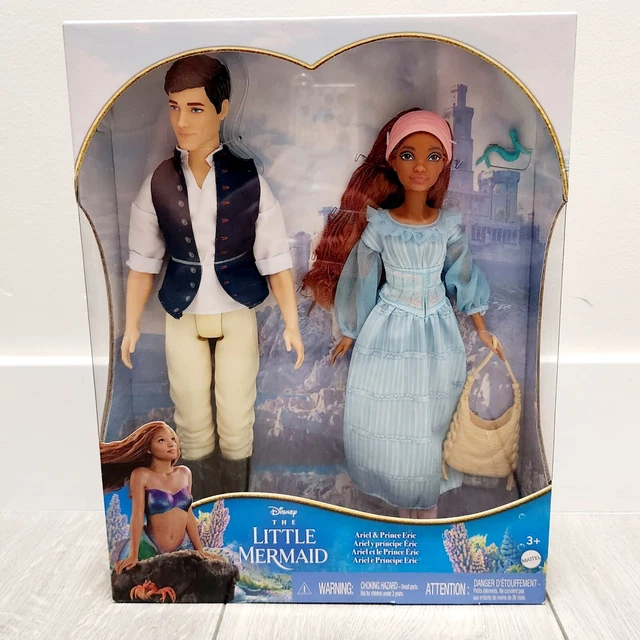 NEW DISNEY LIVE Action Little Mermaid Prince Eric Ariel Doll Halle new-disney-live-action-little-mermaid-prince-eric-ariel-doll-halle