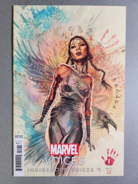 MARVEL’S VOICES INDIGENOUS VOICES 1 DAVID MACK VARIANT 2021 Marvel Comics Echo