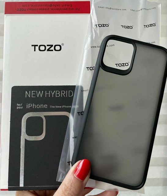 TOZO iPhone 11 Pro 5.8 Inch New Hybrid TPU Grey Case