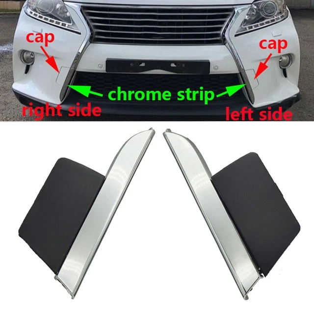 None Front Grille Trim Tow Hook Cover Tow Hook Cover 1pcs Exterior Part