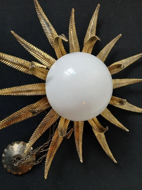 Plafonnier en métal doré 28,2x55,4cm Frame - Maytoni
