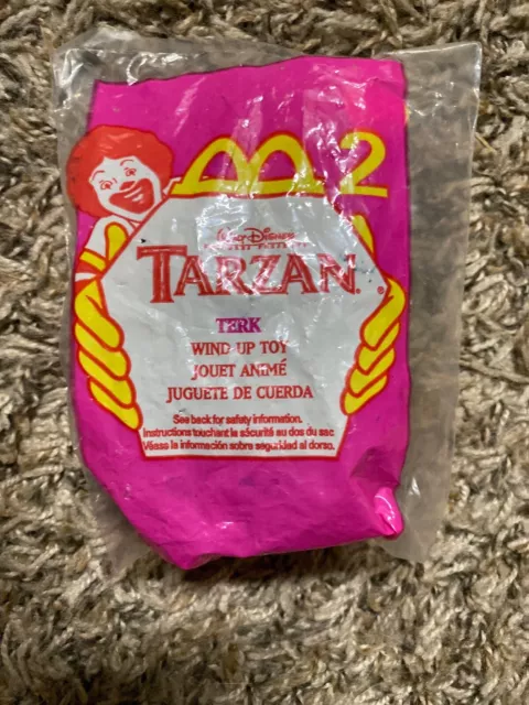 Tarzan McDonalds Toy 2000 - Terk #2 - Disney Happy Meal Toy Vintage NIP NEW
