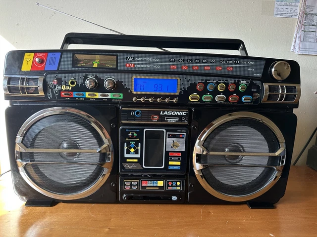 ラジオ・コンポ LASONIC i 931 Amazon.com: Lasonic i-931BT BoomBox BLUETOOTH AM/FM EQ USB