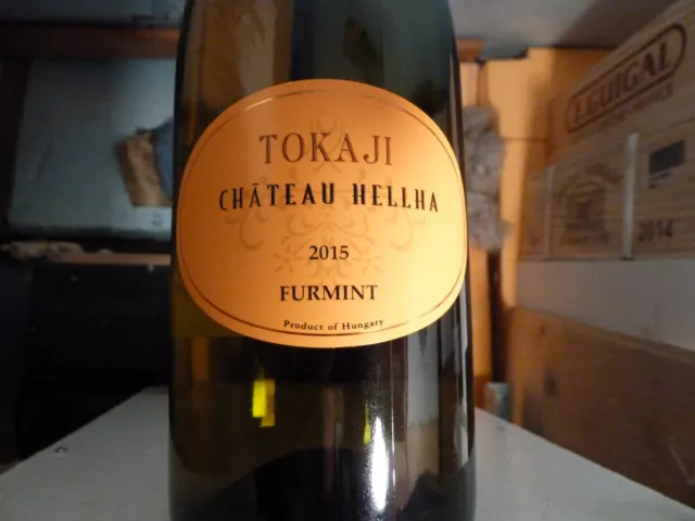 Lot De 3  Tokaji Sec Dom. Hellha 2015 Grand Vin De Hongrie