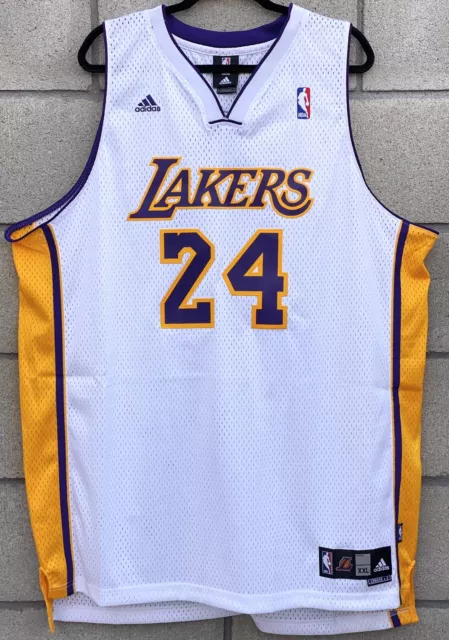 MAILLOT HOMME NEUF LA Lakers Kobe Bryant 24 XXL 2 swingman Adidas NBA authentique EUR 457 09 PicClick FR