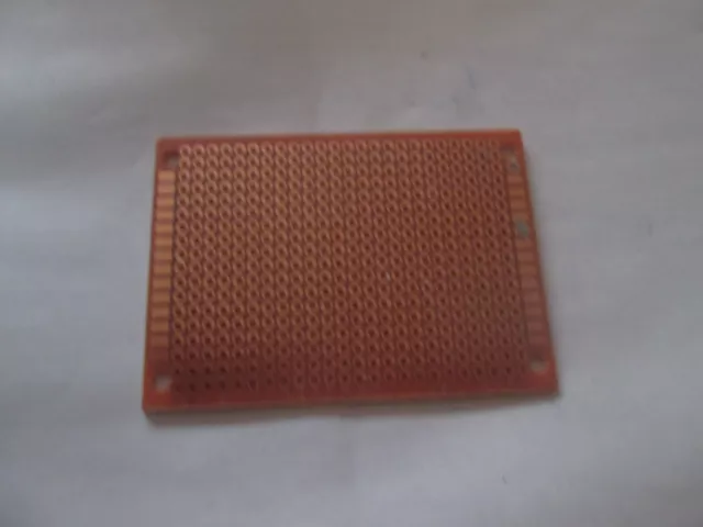 Plaque d'essai époxy circuit imprimé double face 60mmX80mm (5)