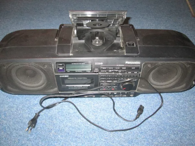 PANASONIC Boombox tragbarer Cassette - CD Player Vintage RX - DS 30