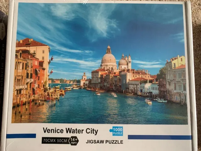 Venice Water City 1000 piece jigsaw brand new in cellophane wrap (+ see offer)
