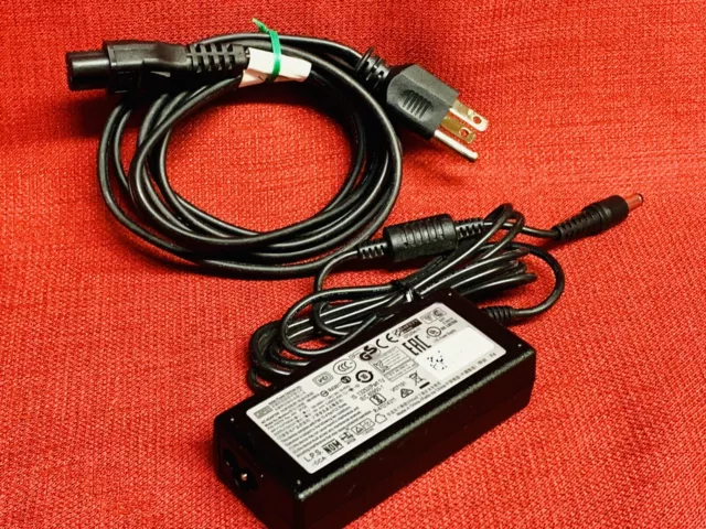 Genuine Dell Wyse Thin Client AC Adapter 19V Power Supply NB-65B19 w/ P-Cord