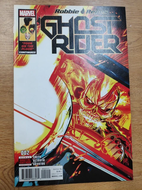 Robbie Reyes Ghost Rider #2 Nm- 1St Print! Mcu Disney+ Show? Midnight Sons!
