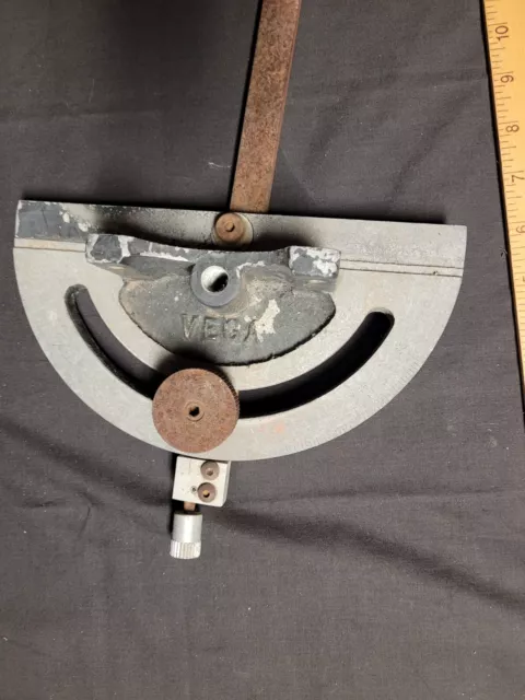 OLDER  VEGA 20" TABLE SAW MITER/MITRE GAUGE 3/4 x 3/8 inch BAR