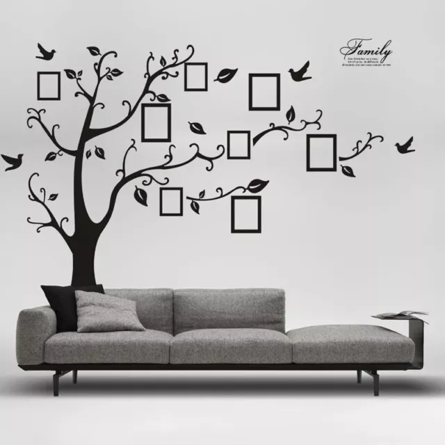 LVIN Family Tree Photo Frame flower Large Wall Stickers for living room - LV-005  Price in India - Buy LVIN Family Tree Photo Frame flower Large Wall Stickers  for living room 