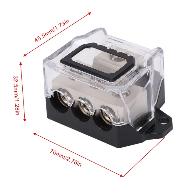 Ground Wire Splitter Power Distribution Block Stable For Cars