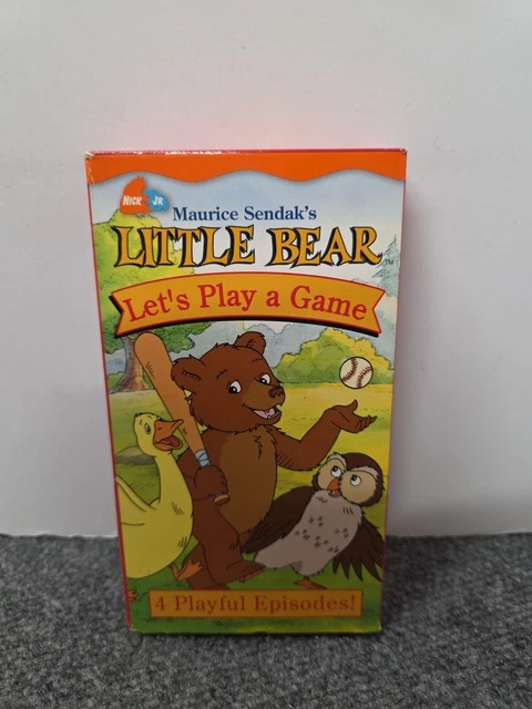 LITTLE BEAR - Lets Play a Game (VHS, 2001) Nickelodeon Nick Jr. £10.76 ...