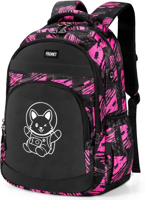 3 Pezzi / Set Zainetto Scolastico Con Stapa Leopardata E ucca, Borsa Terica Per Il Pranzo, Astuccio Per Il Ritorno A Scuola, Unisex | SHEIN ITALIA