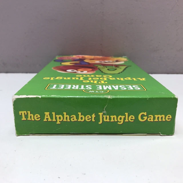 SESAME STREET ALPHABET Jungle Game VHS Video Tape 1998 BUY 2 GET 1 FREE ...