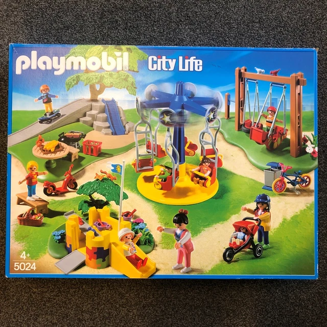 Playmobil children's playground sales 5024