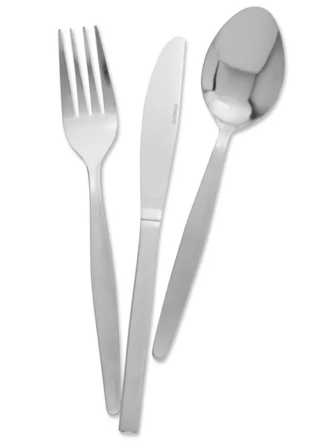 Economy Cake Fork Stainless Steel Cutlery Silver Desserts Cake Forks Pack Of 12 2