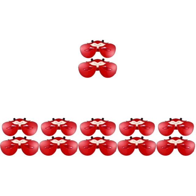 12 pcs Divertente Occhiali Sole Hawaiian Occhiali Partito Occhiali