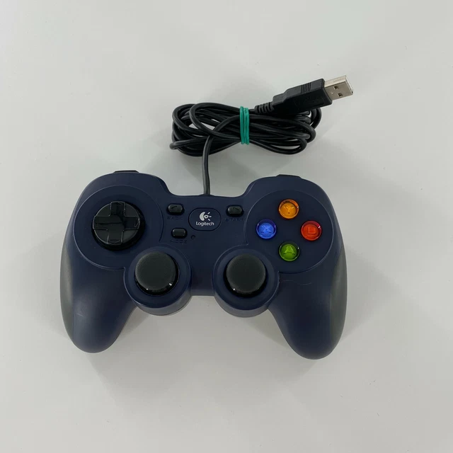 LOGITECH F310 WIRED Controller Dual Analog PC USB Windows WORKS TESTED ...