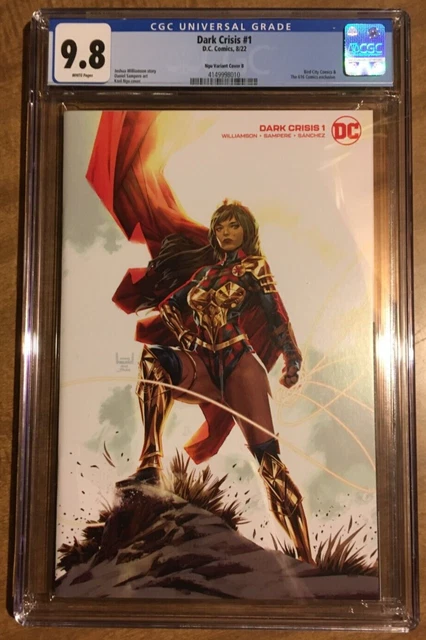 Dark Crisis #1 CGC 9.8 NM+/M Ngu Minimal Trade Bird City/616 Comics Variant