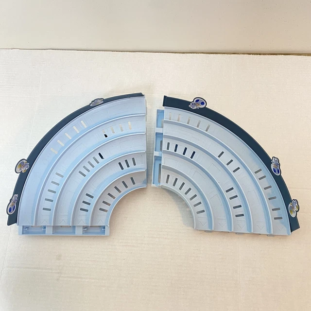 HOT WHEELS MARIO Kart Rainbow Road Playset Replacement Part Curved