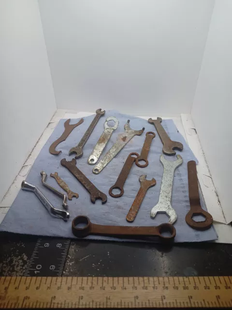 Various Bike Spanners C Spanners A/F Joblot