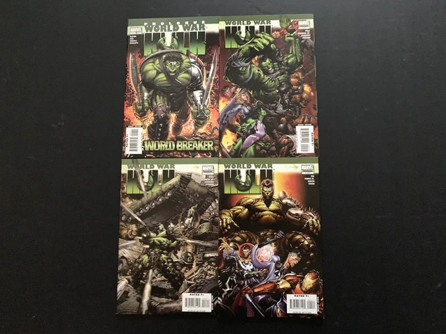 Marvel Comics World War Hulk 1-4 NM