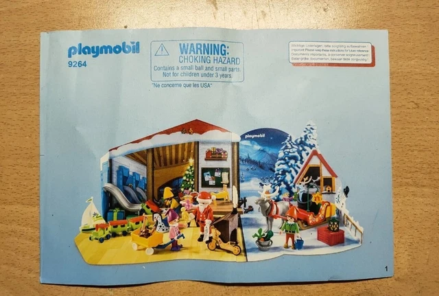 PLAYMOBIL RÉFF : 71088 - calendrier de l'avent  thème Noël (boîte non