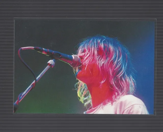 1998 Panini Pop Super Stars #61 Kurt Cobain (NIRVANA) 4X6 Music Card - Rock Band