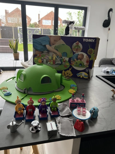 TELETUBBIES RARE HOME Hill House Playset Figures & Accessories Vintage ...