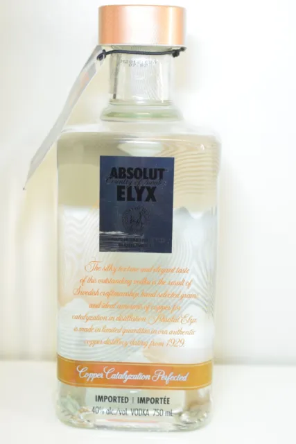 Absolut Vodka ELYX  750 ml 40% vol. ungeöffnet, voll V1