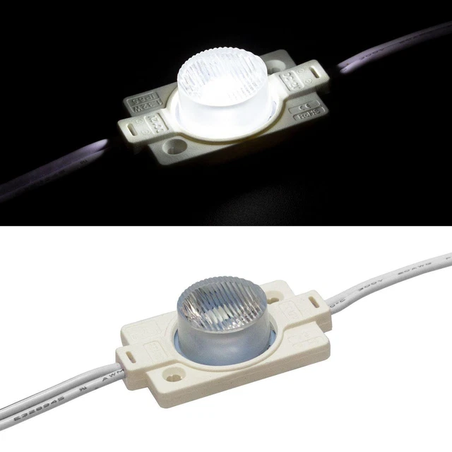 Lot De 40 Modules LED Blanc 7000K-8000K Pour Enseigne Lumineuse - 12V - Neuf