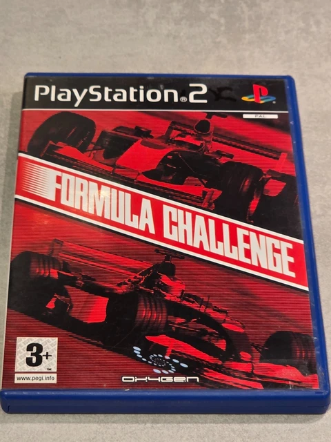 Jeu PS2 Formula Challenge F1 - Version Française, Complet Avec Boîte Et Notice - Très Bon état