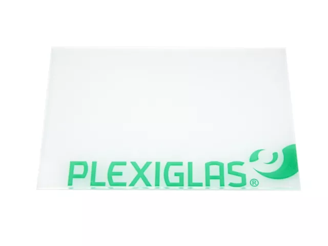 Plaque PMMA Plexiglas CN Coulé transparent incolore dimensions 300 x 200 mm