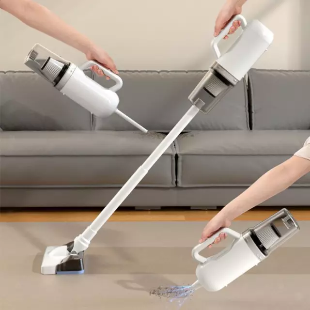 Handheld Vacuum Cleaner Swivel Steering Head for Hard Floors Under The Bed