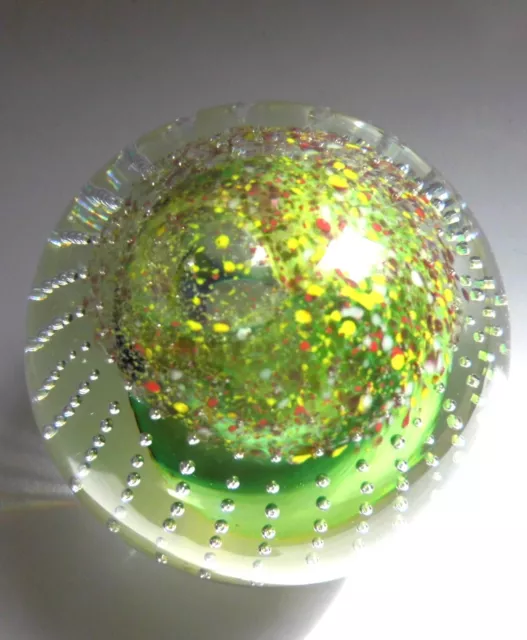 Signed Adam Jablonski  Art Glass Paperweight,