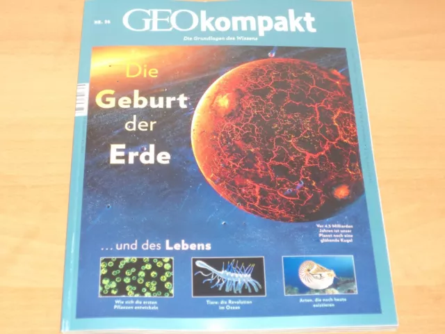 GEO KOMPAKT NR. 56 "Die Geburt der Erde" Ausgabe 2018