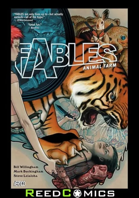 FABLES VOLUME 2 ANIMAL FARM GRAPHIC NOVEL New Paperback Collects Issues #6-10