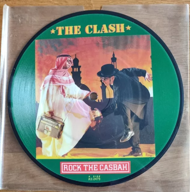The Clash - Rock The Casbah: Picture Disc A11 2479 UK 1982 7" vinyl