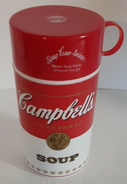 Campbells Soup Beverage Canister Container Kitchen