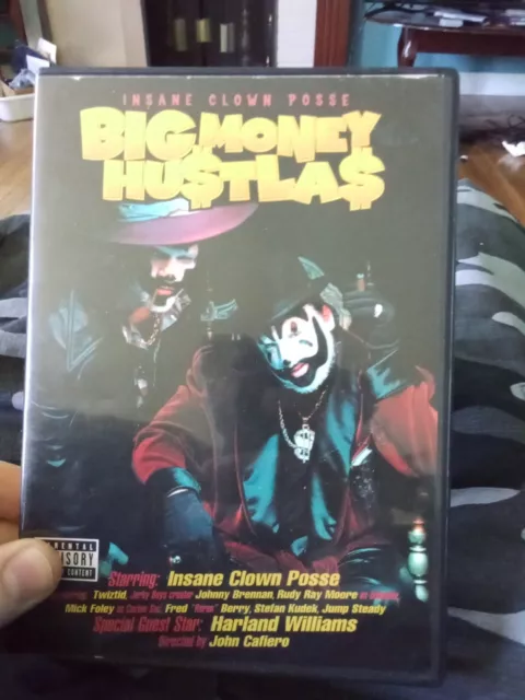 Insane Clown Posse Big Money Hustla$ DVD First Press ICP Twiztid Hustlas oop