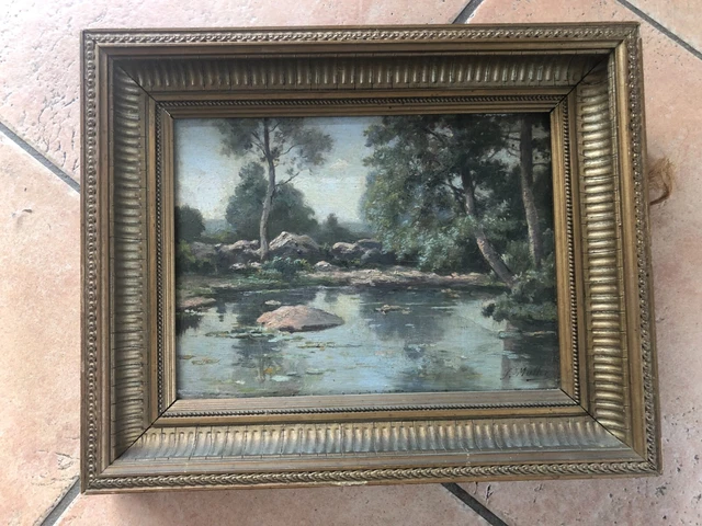 Tableau signé J Muller fin 19ème ( 1824 )