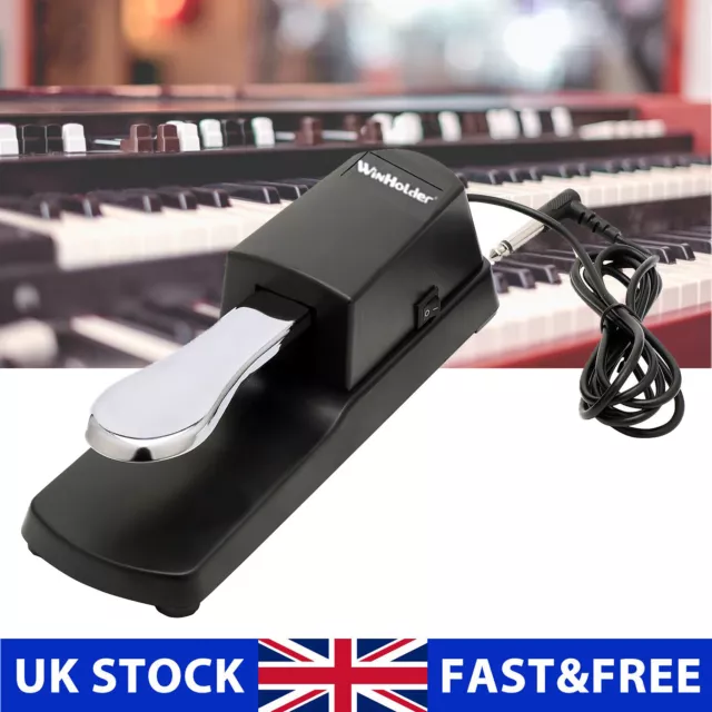 Piano Sustain Pedal for Casio Yamaha  Keyboards Digital Piano Sustain Pedal