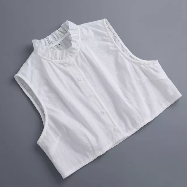 Shirt Blouse Ladies Peter Pan Detachable Collars Women False Collar Fake Half