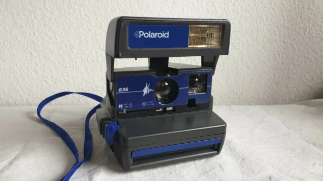 Polaroid 636 Sofortbildkamera 90er - Funktionstüchtig -  mit Video!