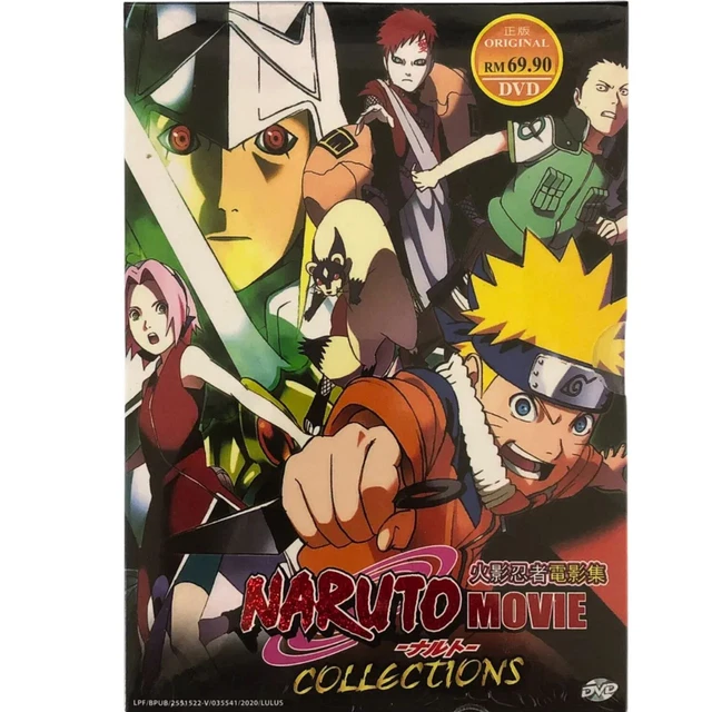 NARUTO MOVIE COLLECTION 1-11 Anime Dvd English Dubbed Region All